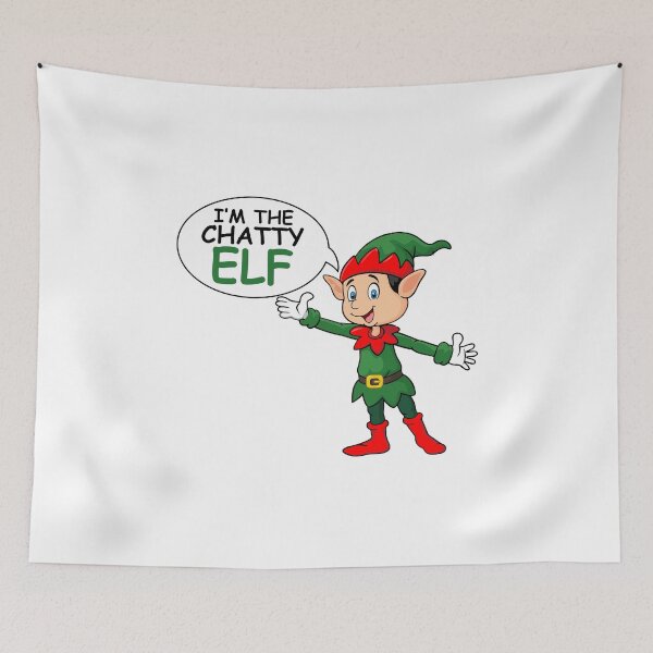 Item preview, Chatty Elf matching family group Christmas gift for men kids designed and sold by hadleydesigns.