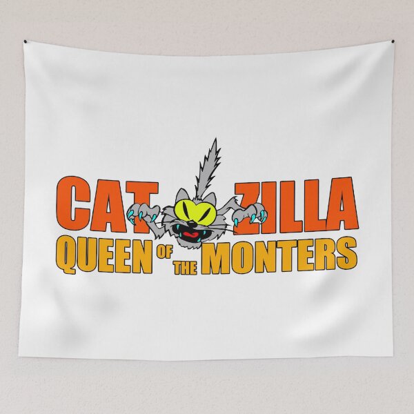 Item preview, Catzilla; designed and sold by StickerApe.