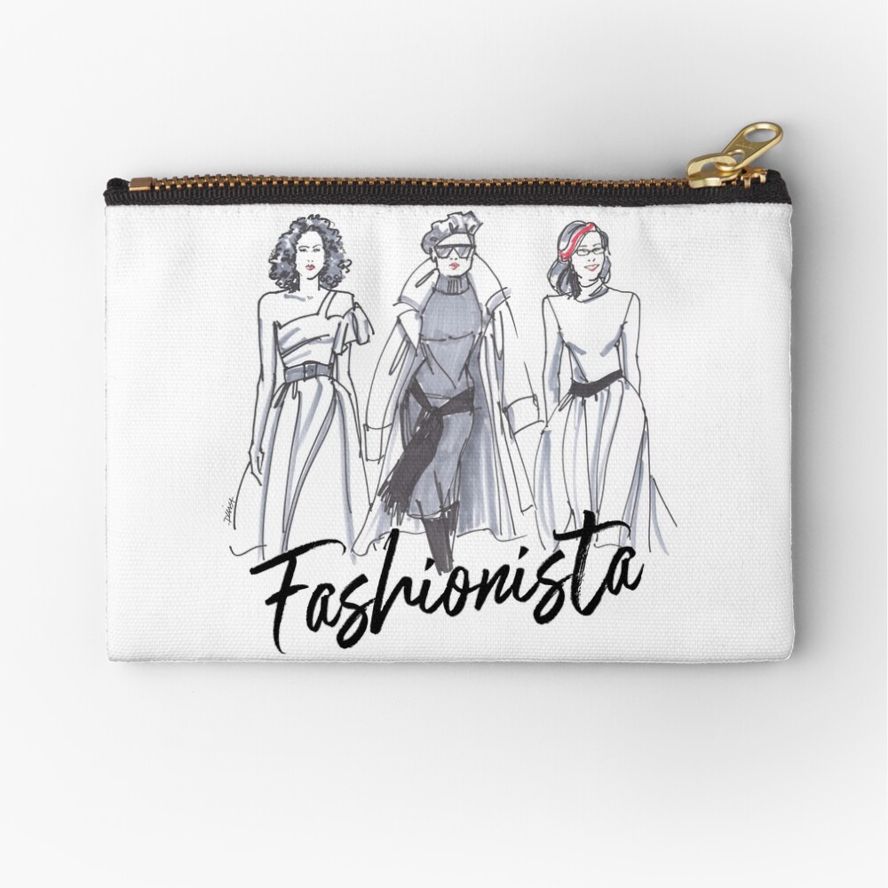 Sassy Fashionistas Zipper Pouch