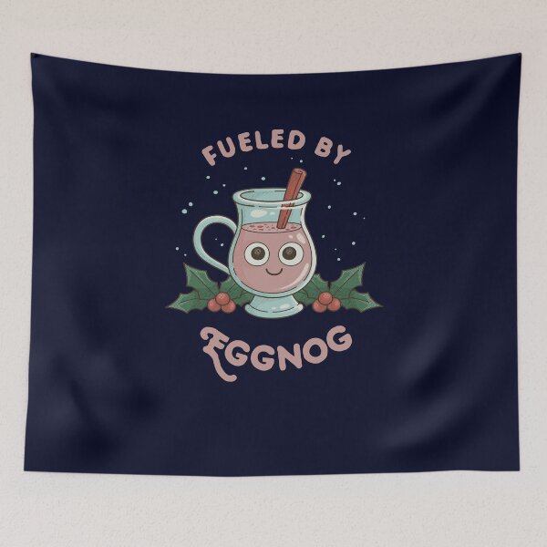 Item preview, Fueled By Eggnog designed and sold by Yipptee Shirts.