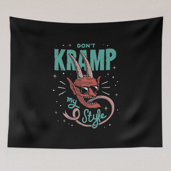 Item preview, Krampus T-Shirt Don't Kramp My Style designed and sold by Yipptee Shirts.