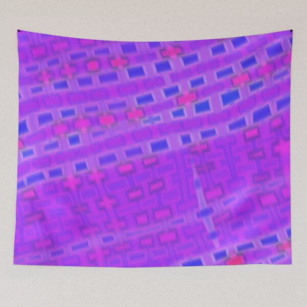 Item preview, Purple Wiggly Squares designed and sold by KelseyLovelle.