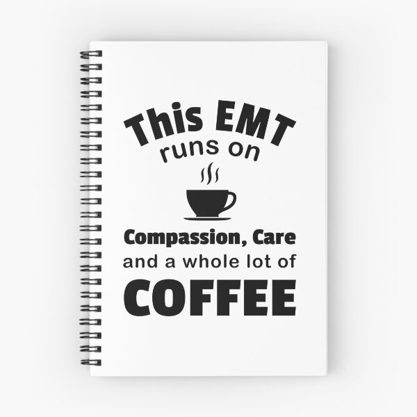 Item preview, EMT Coffee Lover Compassion Care Caffeine Funny Paramedic  designed and sold by CreatedByHeidi.