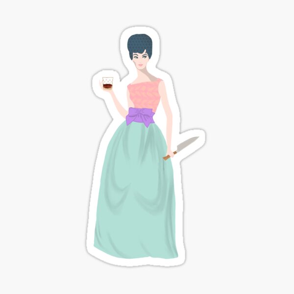 Drinks Madge Sticker Party Sticker