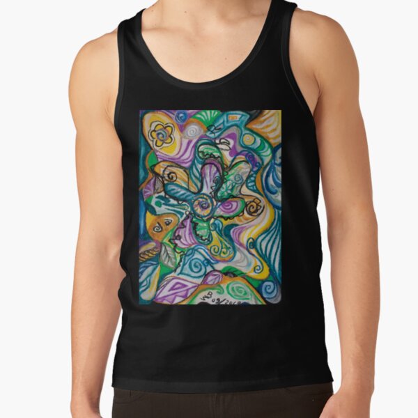 multicolored abstract composition Tank Top