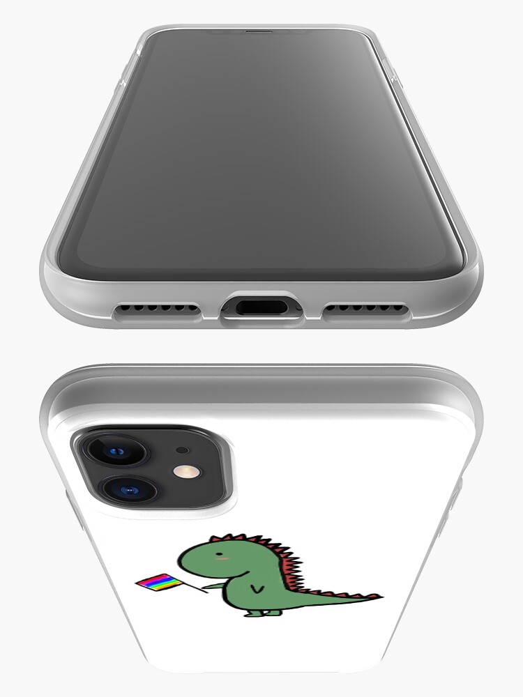 Alternate view of Pride Dinosaur iPhone Case & Cover