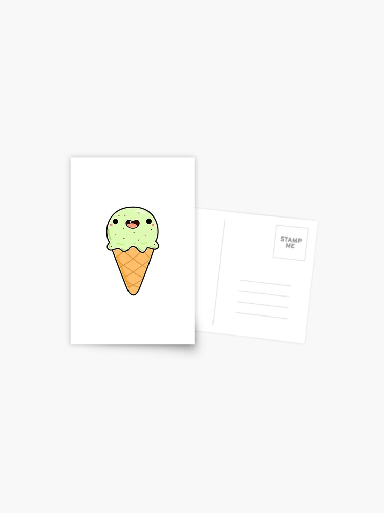 Kawaii Triple Scoop Ice Cream Cone by kawaiilife, Redbubble