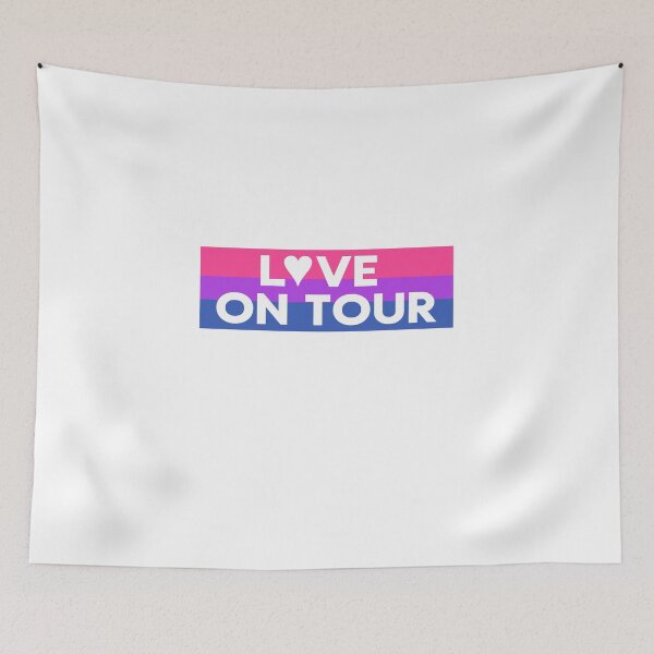 Item preview, HS: Love On Tour (bi flag) designed and sold by capslocksigh.