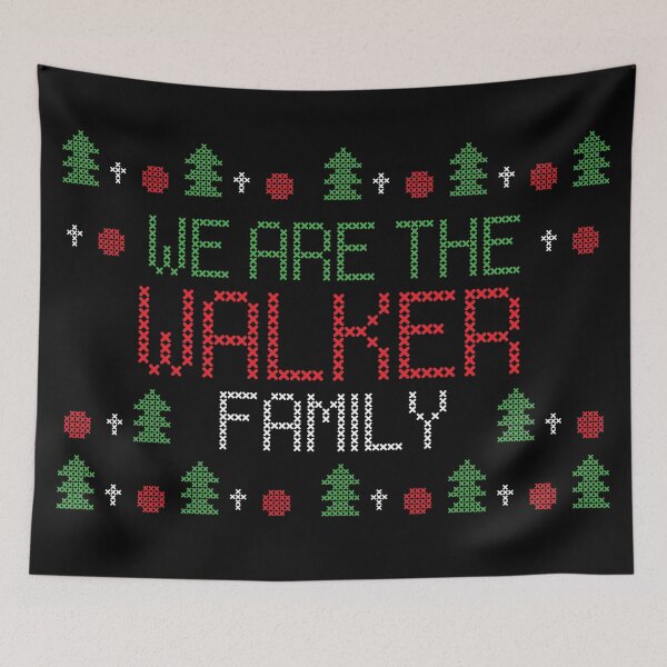 Item preview, We are The Walker Christmas Family designed and sold by elhefe.