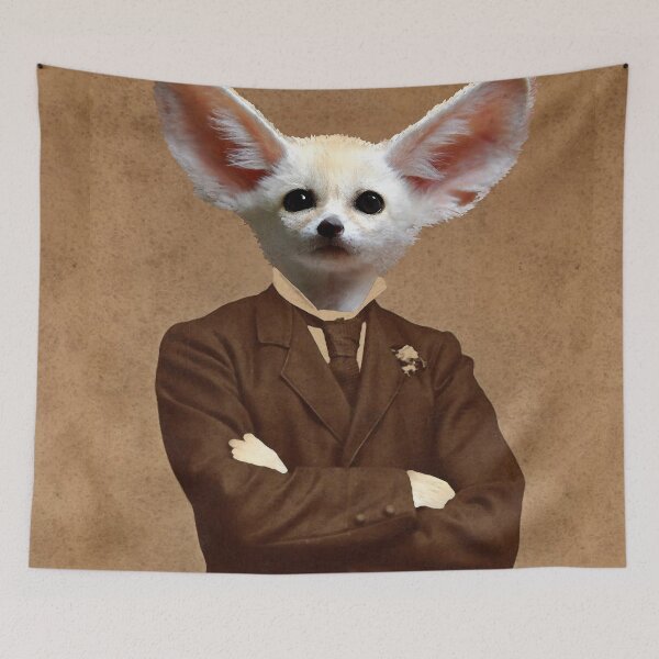 Item preview, Sepia Copy of Fox Man designed and sold by Loveday Funck.