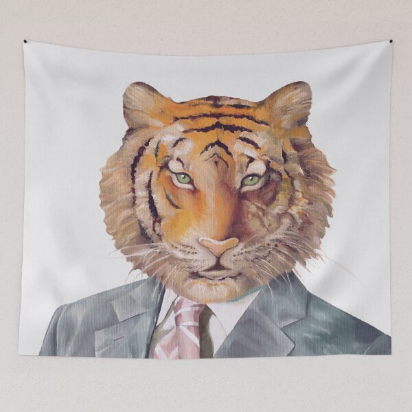 Item preview, Tiger in Armani designed and sold by AnimalCrew.