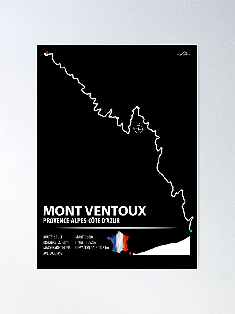 Poster for Sale avec l'œuvre « Carte des pistes cyclables de la
