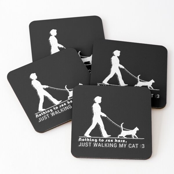 Item preview, Just Walking my Cat designed and sold by CCCDesign.