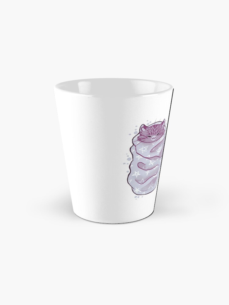 Alternate view of "That's enough "today" for me" Purrito Burrito Cat Mug