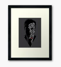 I Will Skin You Framed Print