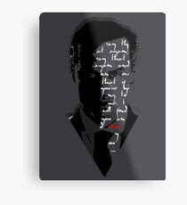 I Will Skin You Metal Print