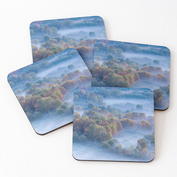 Item preview, Trees in the morning mist designed and sold by pietrofoto.