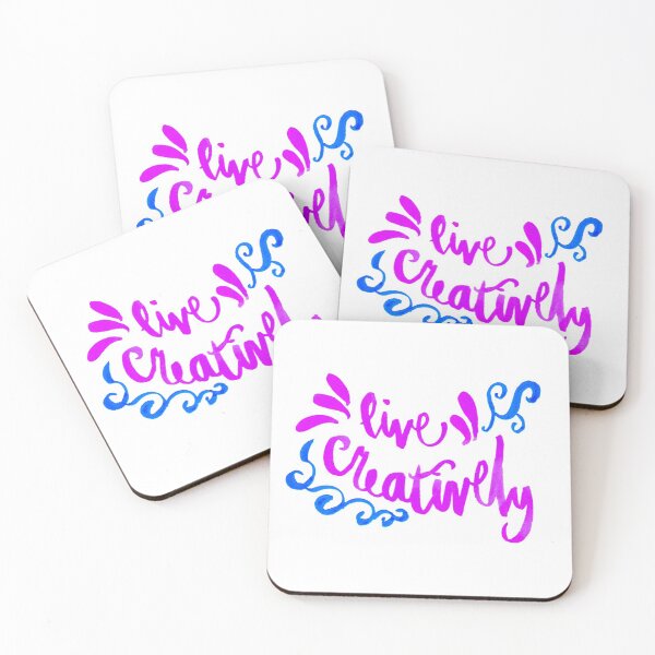 Item preview, Live Creatively - Purple and Blue Palette  designed and sold by Niina  Niskanen.