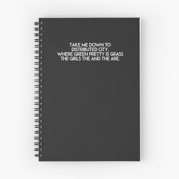 Item preview, Take me down to Distributed City (white lettering) designed and sold by unixorn.