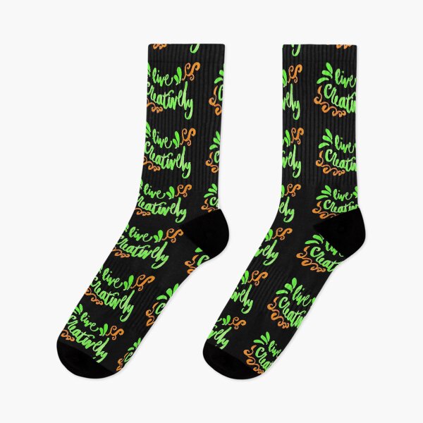 Item preview, Live Creatively - Green and Orange Palette  designed and sold by Niina  Niskanen.