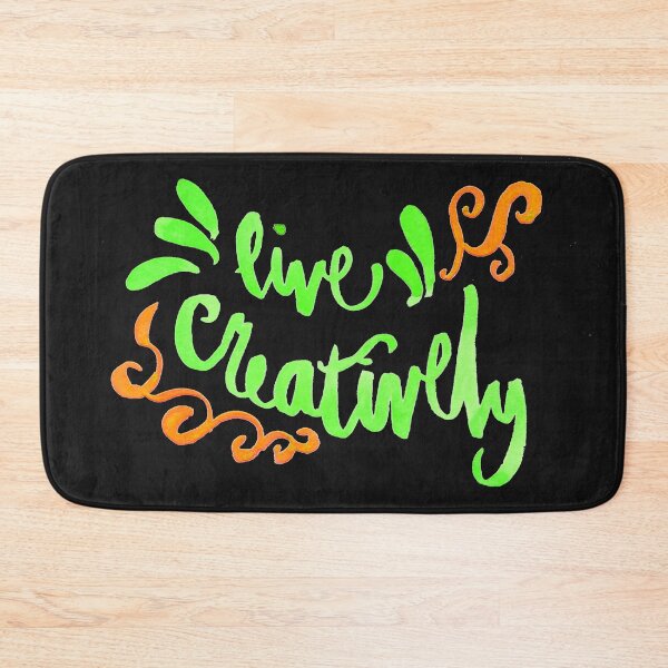 Item preview, Live Creatively - Green and Orange Palette  designed and sold by Niina  Niskanen.