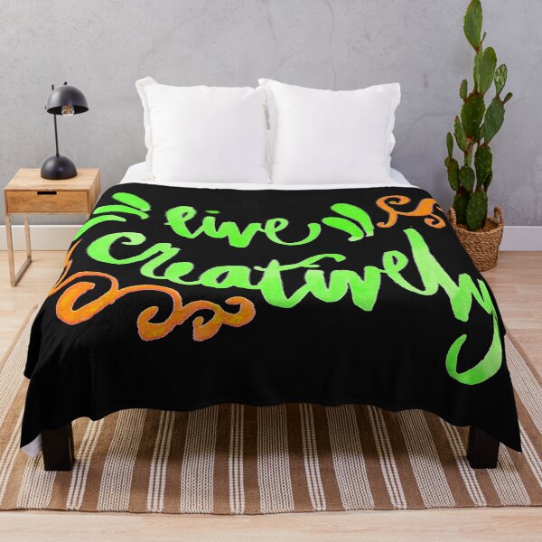 Item preview, Live Creatively - Green and Orange Palette  designed and sold by Niina  Niskanen.