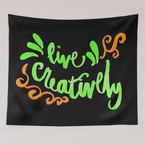 Item preview, Live Creatively - Green and Orange Palette  designed and sold by Niina  Niskanen.