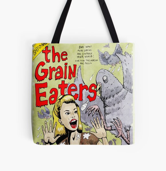 The grain eaters Tote bag doublé