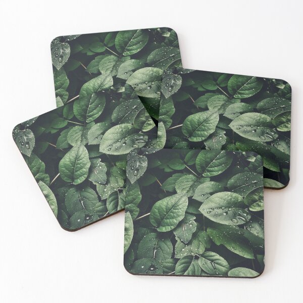 Item preview, Green Dewdrop Leaves  designed and sold by killies.