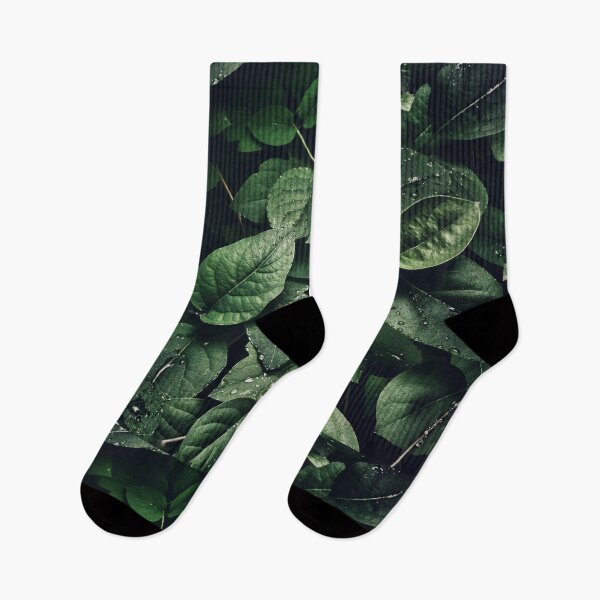 Item preview, Green Dewdrop Leaves  designed and sold by killies.