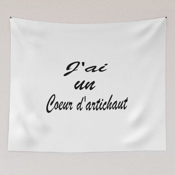 Item preview, J'ai un coeur d'artichaut designed and sold by Pline88.