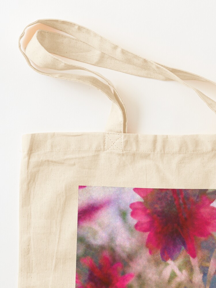 Alternate view of Abstract flowers Tote Bag