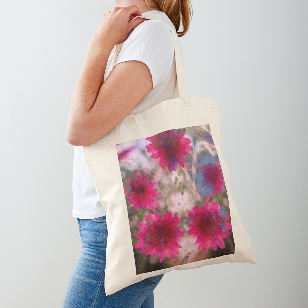 Abstract flowers Tote Bag