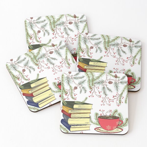Item preview, Winter Books and Tea designed and sold by famenxt.