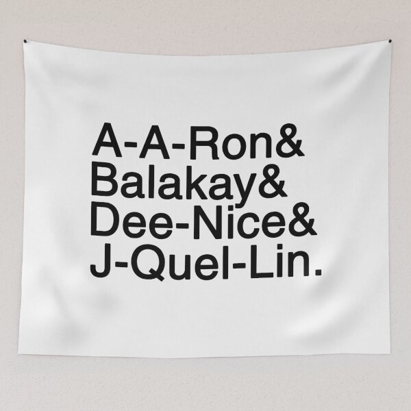 Item preview, A-A-Ron, Balakay, Dee-Nice, J-Quel-Lin (V1) designed and sold by Arnold Kim.