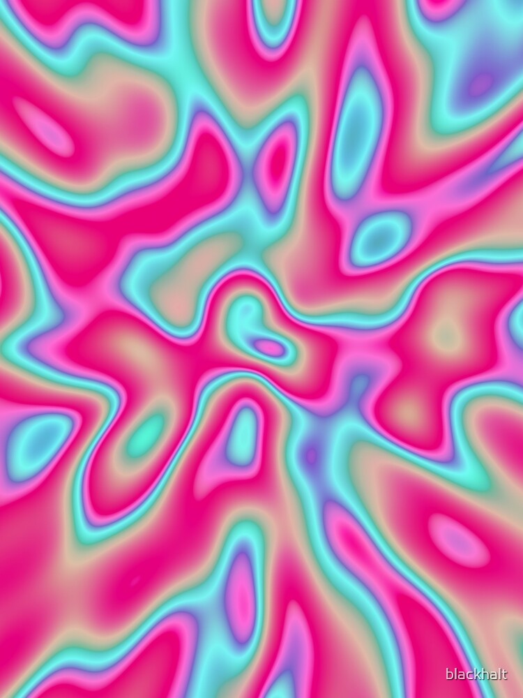 Abstract random colors #4 by blackhalt