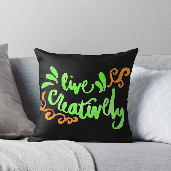 Item preview, Live Creatively - Green and Orange Palette  designed and sold by Niina  Niskanen.
