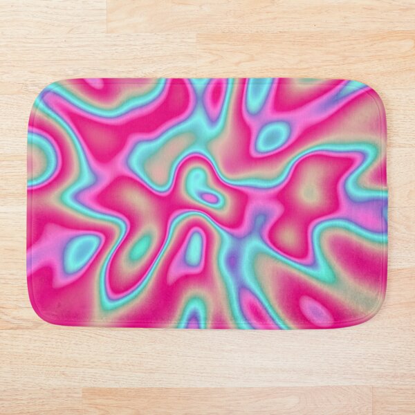 Abstract random colors #4 Bath Mat