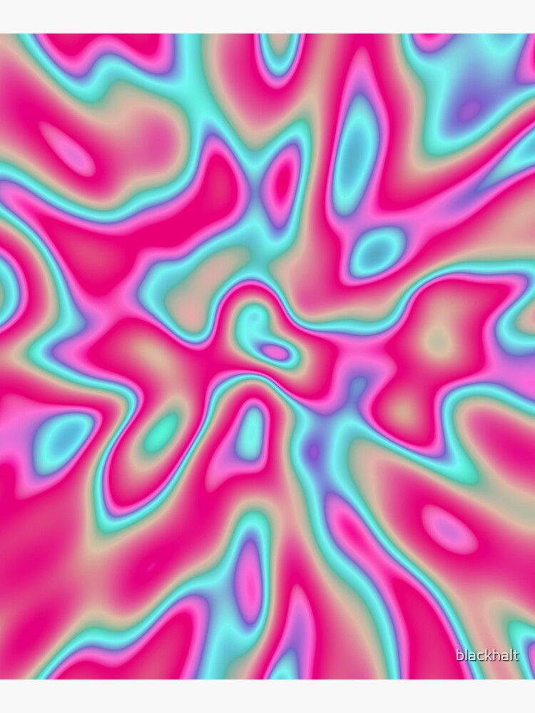 Abstract random colors #4 by blackhalt