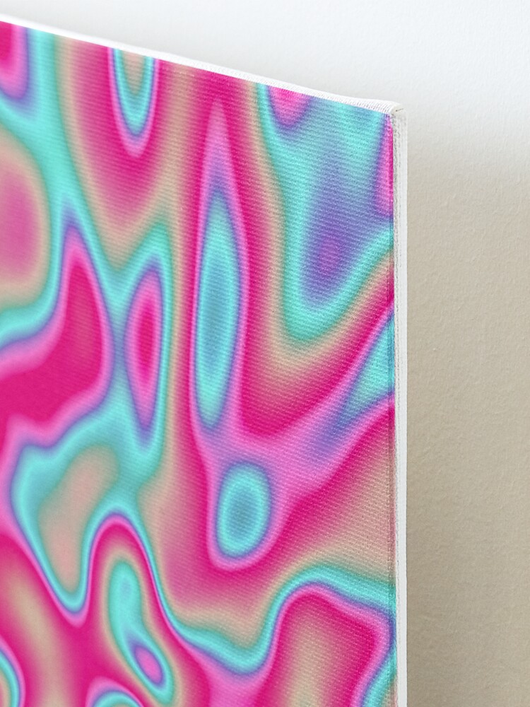 Alternate view of Abstract random colors #4 Mounted Print