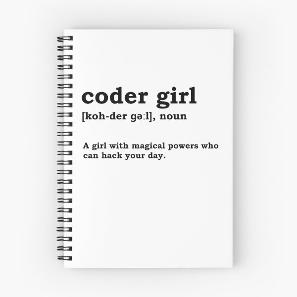 Item preview, Coder Girl Computer Science Programming Computer Nerd Girlfriend designed and sold by LeMuesch.