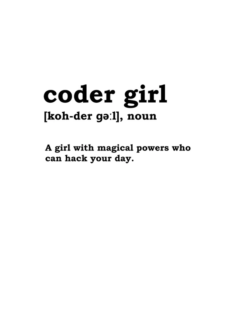 Thumbnail 4 of 4, iPhone Case, Coder Girl Computer Science Programming Computer Nerd Girlfriend designed and sold by LeMuesch.