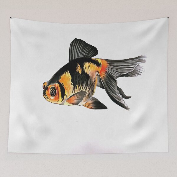 Item preview, Demekin Goldfish Isolated On White designed and sold by taiche.