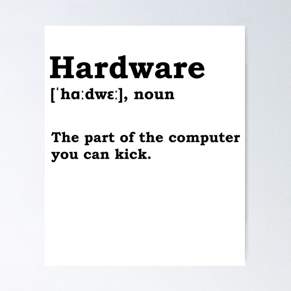 Artikel-Vorschau von Hardware Informatik Programmierer Computer Science, designt und verkauft von LeMuesch.