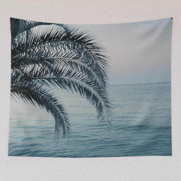 Item preview, Palm & Ocean Dream #2 #tropical #pastel #wall #decor #art designed and sold by Anita's & Bella's Art.