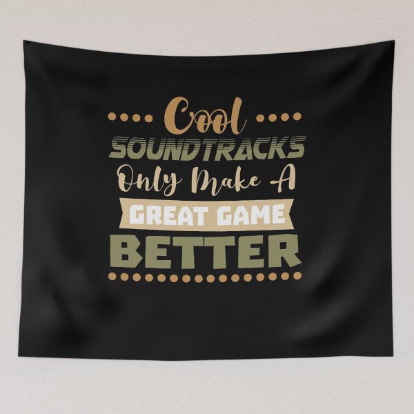 Item preview, Cool Soundtracks And Gaming designed and sold by VibrantGifts.