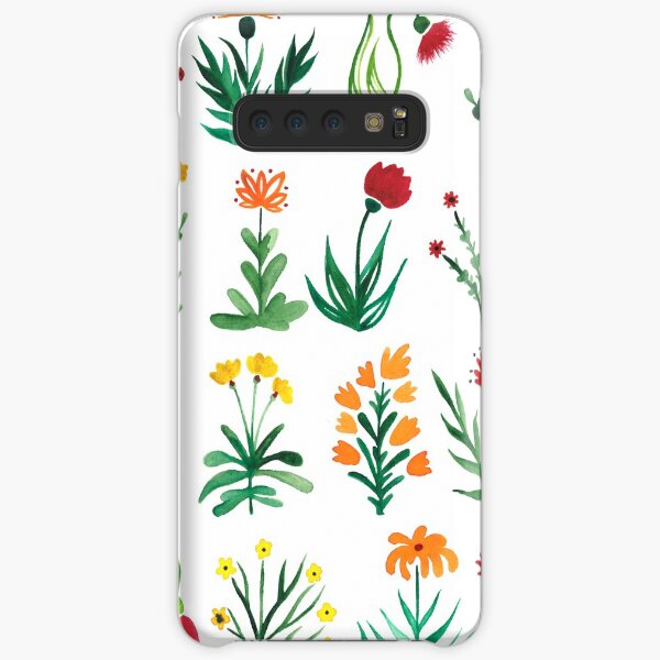 Herbarium Blumentraum Samsung Galaxy Leichte Hülle