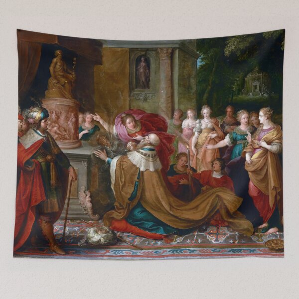 Item preview, The Idolatry of Solomon by Frans Francken the Younger (1622) designed and sold by allhistory.