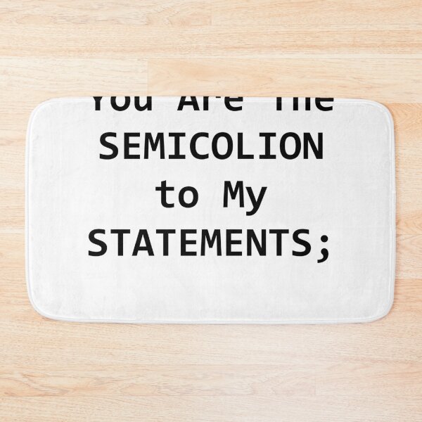 Item preview, Computer Scientist Semicolion Programmer Computer Science Nerd designed and sold by LeMuesch.