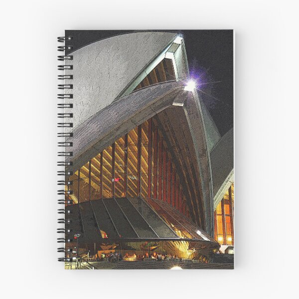Item preview, Sydney Opera House Comic-Style designed and sold by SkatingGirl.